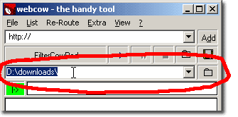 Download Directory Toolbar